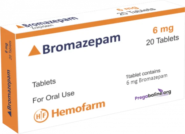 Bromazepam 6mg (20 tablets)