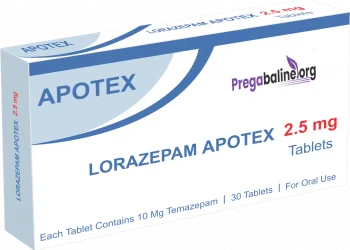 Lorazepam 2.5mg (30 tablets)